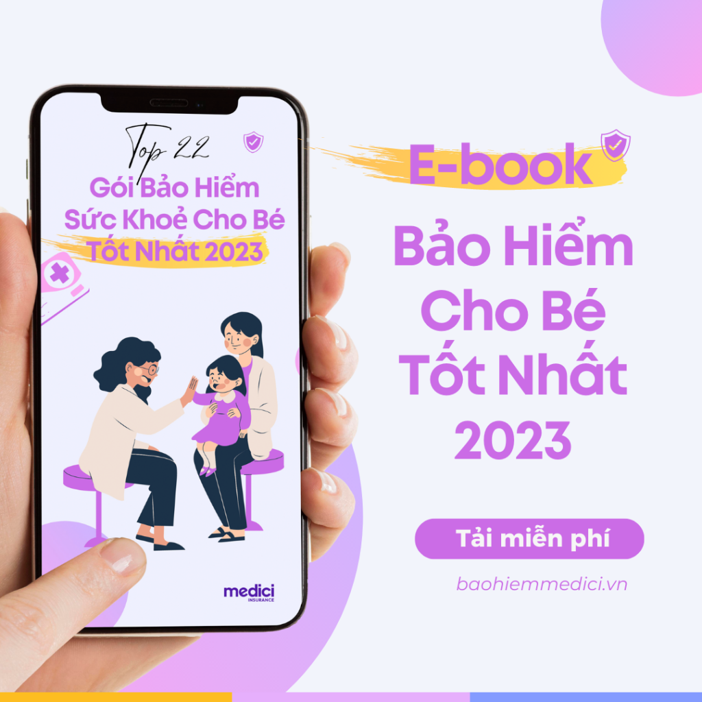 ebook 22 gói bảo hiểm sức khỏe cho bé